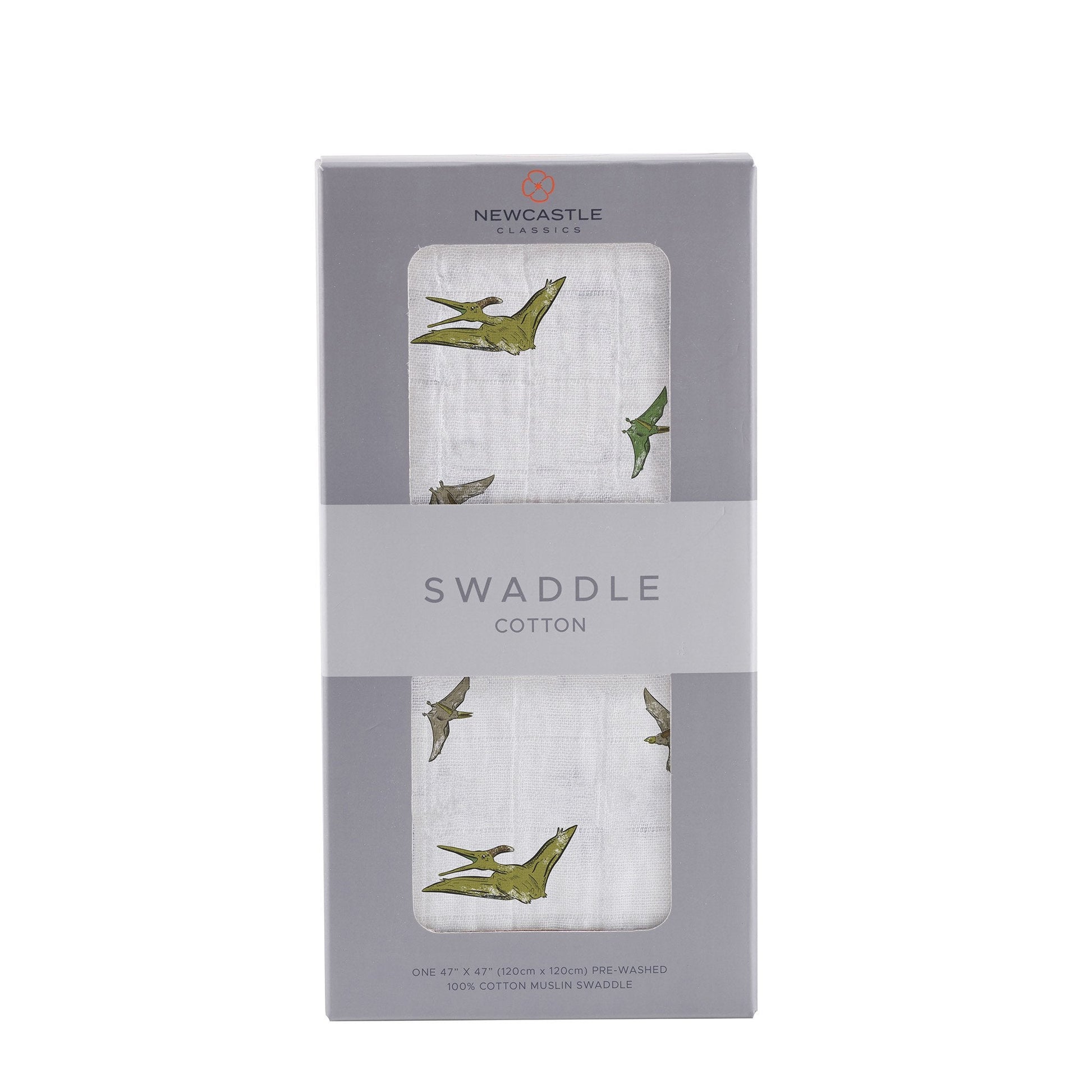 Pteranodon Cotton Muslin Swaddle-0