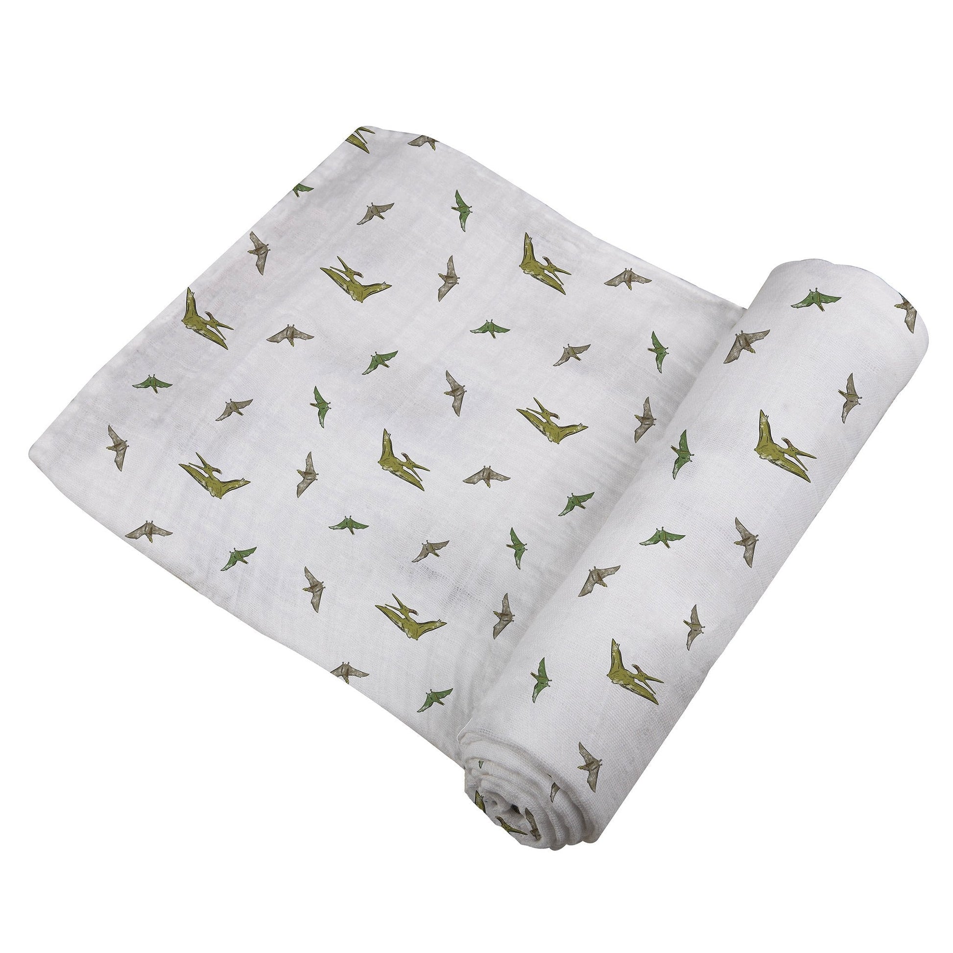 Pteranodon Cotton Muslin Swaddle-1